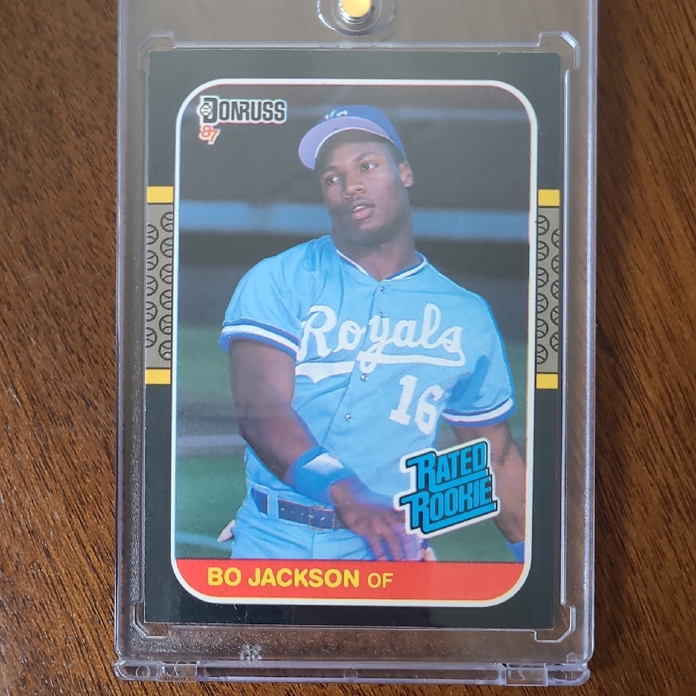 Donruss Bo Jackson Rated Rookie Card